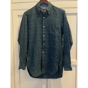 Pendleton Men’s 100% Wool Button Down Shirt Plaid size S NWOT
